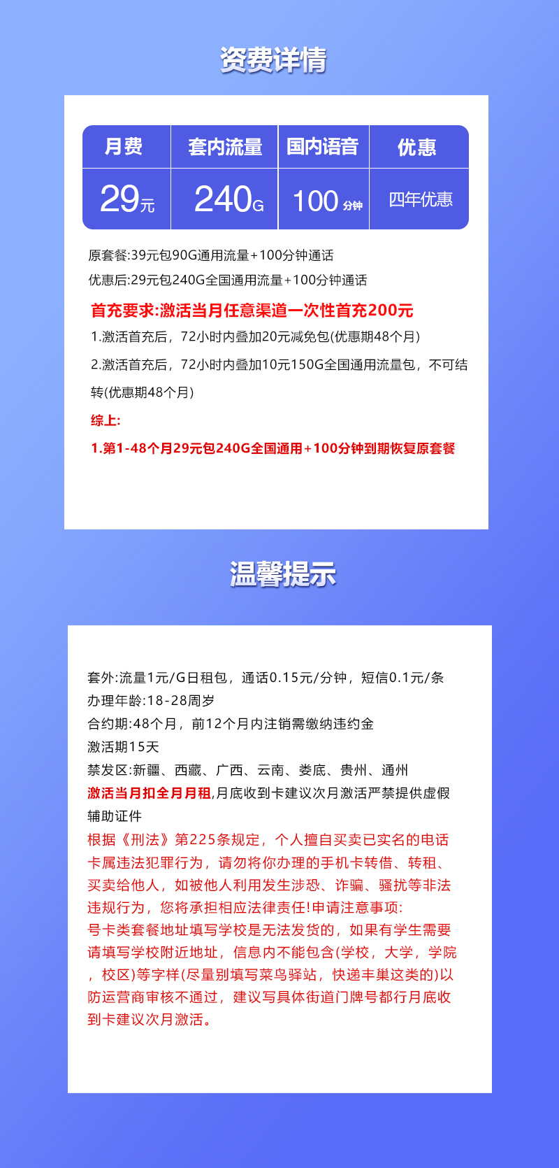 联通飞浩卡